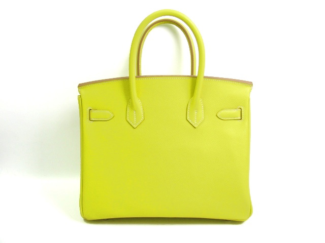 エルメス バーキン30 ヴォーエプソン-ライム